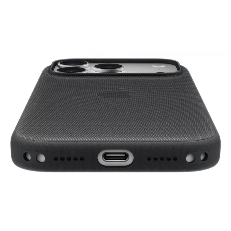 Apple iPhone 17 Pro TechWoven korpuss ar MagSafe, melns