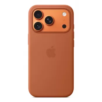 APPLE iPhone 17 Pro - Silikona maciņš ar MagSafe - Terakota