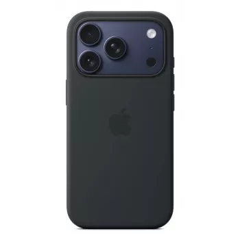 Apple Silikona maciņš ar MagSafe iPhone 17 Pro Melns