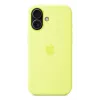 Cover Apple iPhone 17 Silicone Case with MagSafe Neon dzeltena