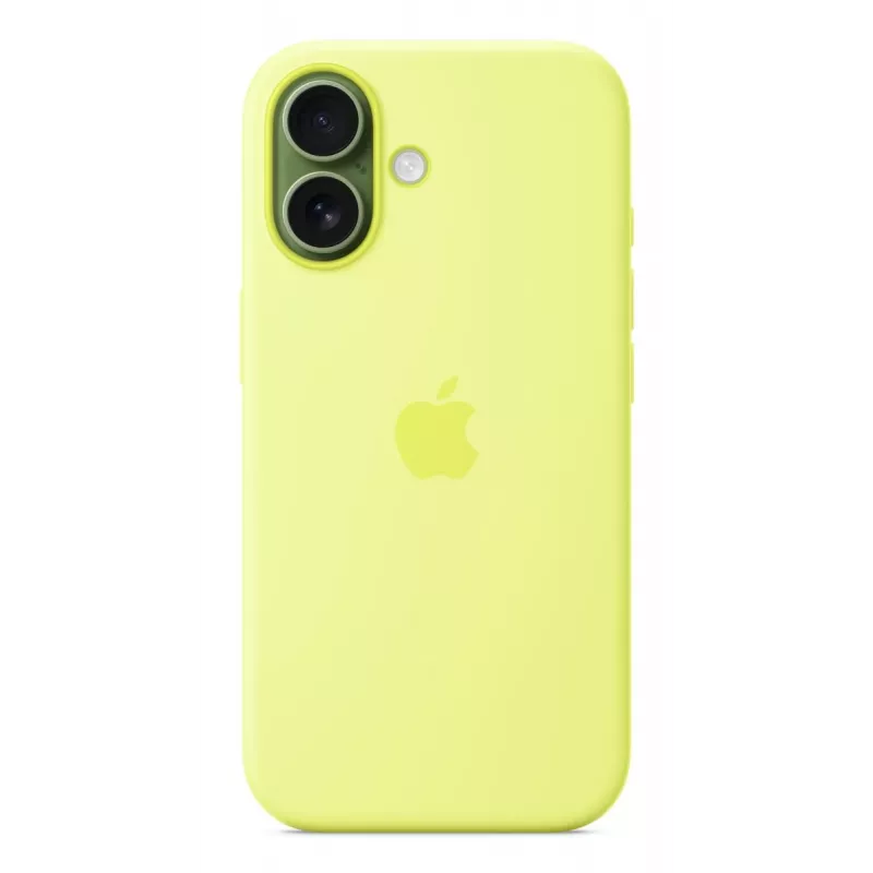Cover Apple iPhone 17 Silicone Case with MagSafe Neon dzeltena