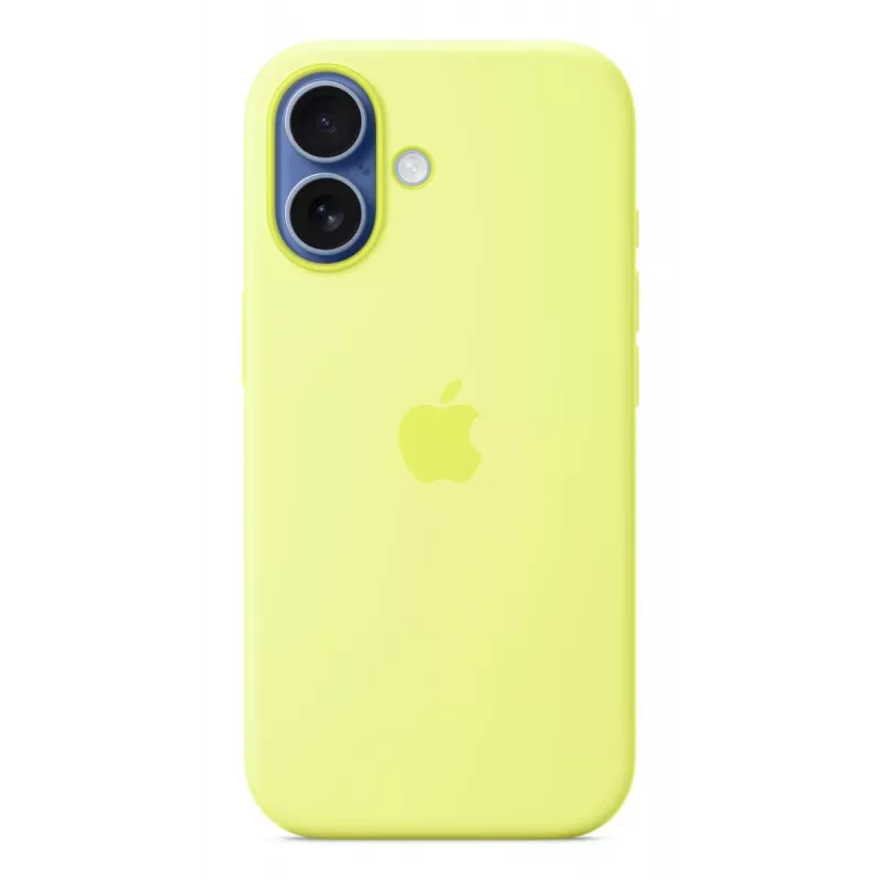 Cover Apple iPhone 17 Silicone Case with MagSafe Neon dzeltena