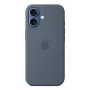 APPLE iPhone 17 - Silikona maciņš ar MagSafe - Anchor Blue