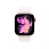Apple Watch Series 11 GPS 42mm rozā zelta alumīnija korpuss, gaiši rozā sporta siksniņa S/M