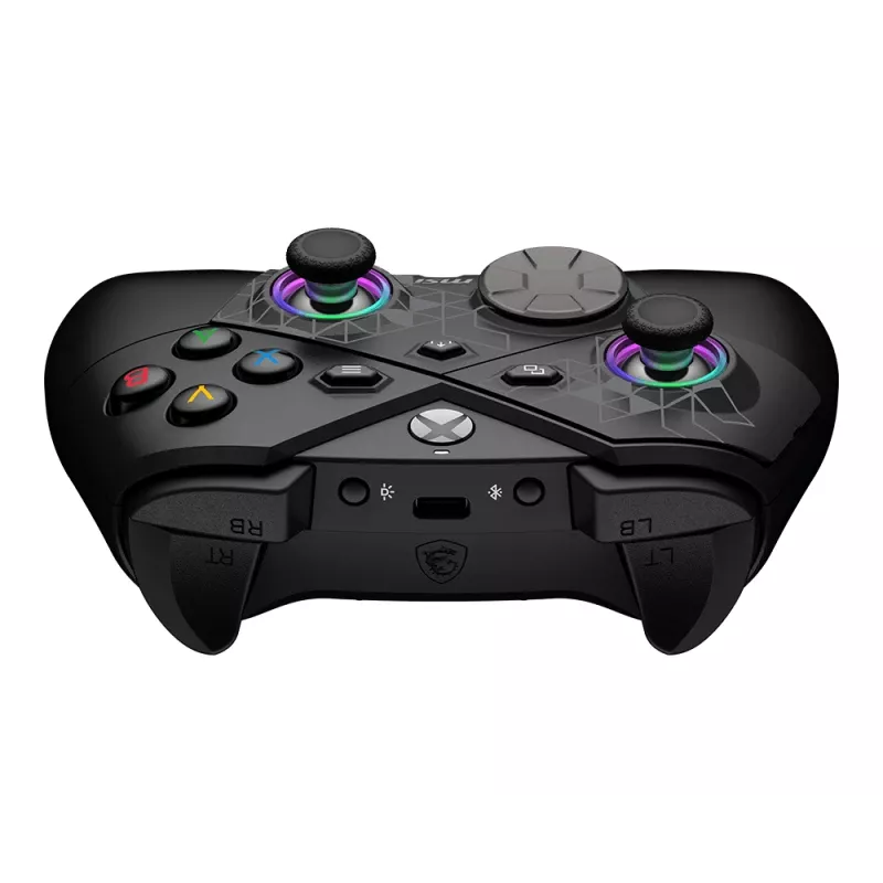 Spēļu kontrolieris MSI FORCE PRO W CONTROLLER Melns USB 2.0 Vadu un bezvadu