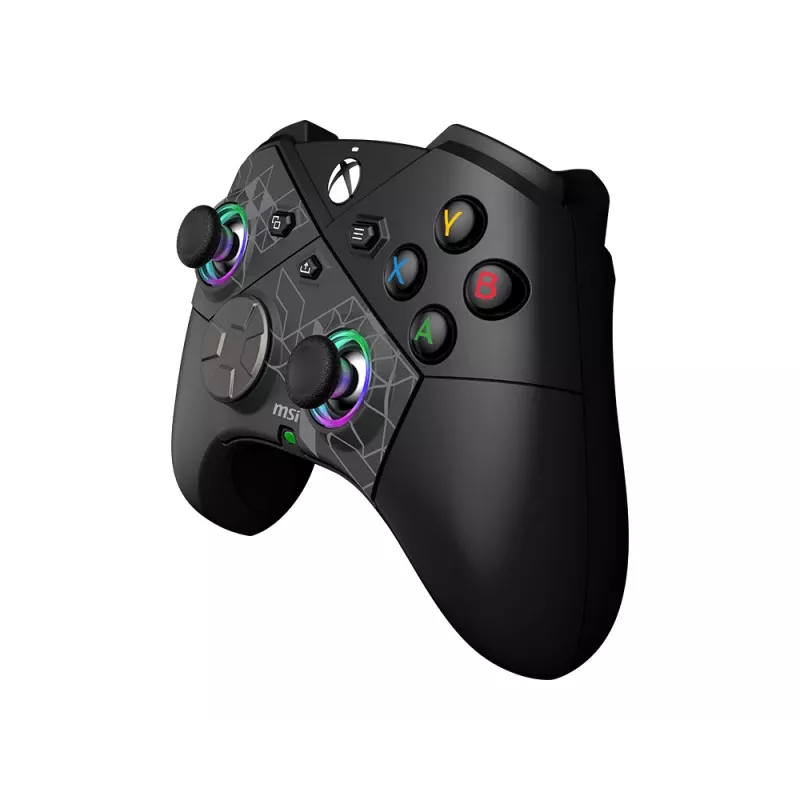 Spēļu kontrolieris MSI FORCE PRO W CONTROLLER Melns USB 2.0 Vadu un bezvadu