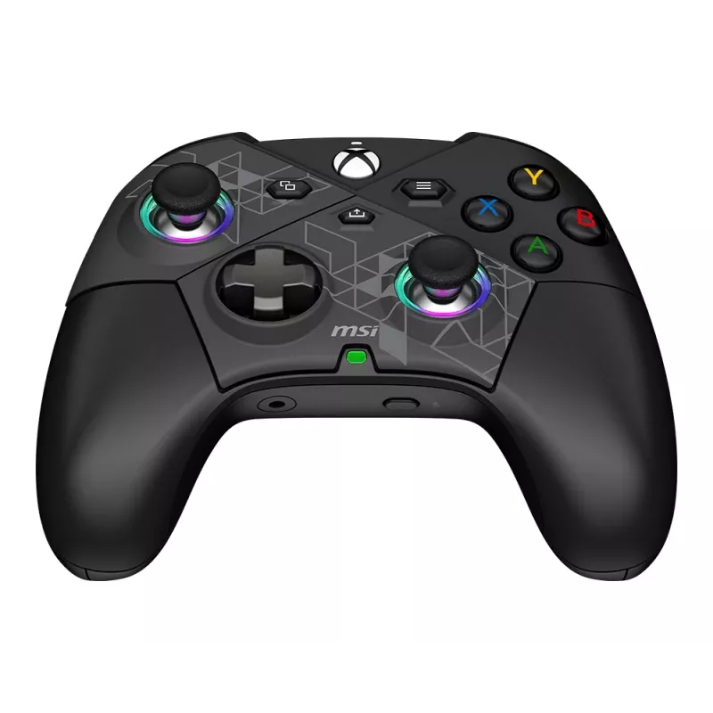 Spēļu kontrolieris MSI FORCE PRO W CONTROLLER Melns USB 2.0 Vadu un bezvadu