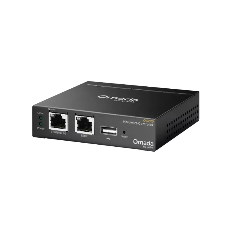 TP-Link Omada OC220 tīkla vārtejas kontrolieris 10 100 1000 Mbit/s Melns