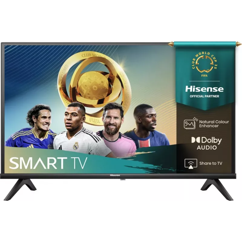 Hisense 32A4Q 81.3 cm (32 collas) HD viedtelevizors Wi-Fi melns
