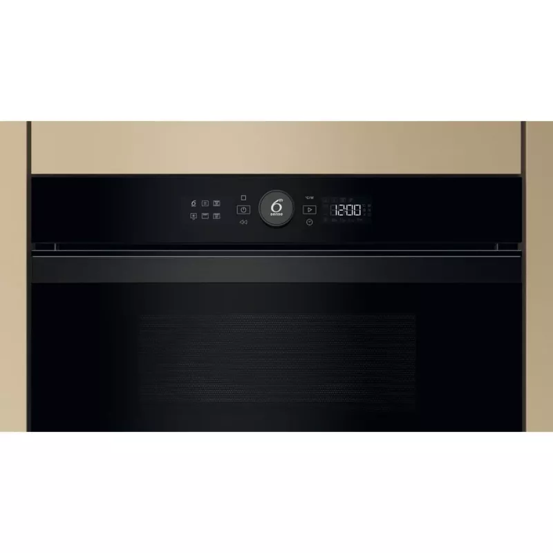Whirlpool WMD44MB melna grila mikroviļņu krāsns, iebūvējama, 31 l, 1000 W
