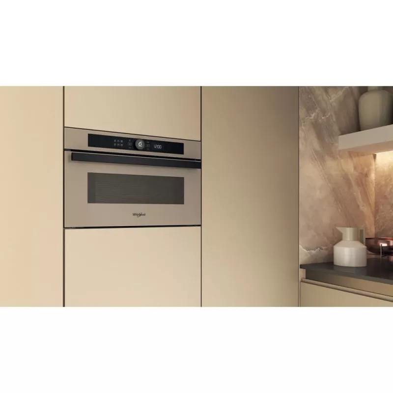 Whirlpool WMD44ME Bēša Grila mikroviļņu krāsns Iebūvējama 31 L 1000 W