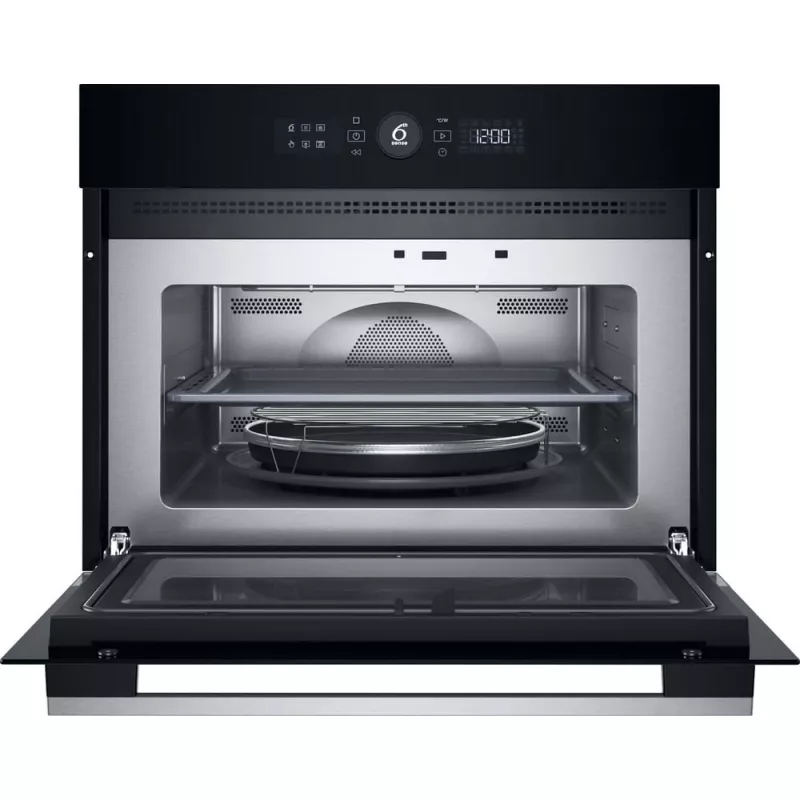 Whirlpool WMW57DHMX melna, nerūsējošais tērauds Kombinētā mikroviļņu krāsns Iebūvējama 40 L 900 W