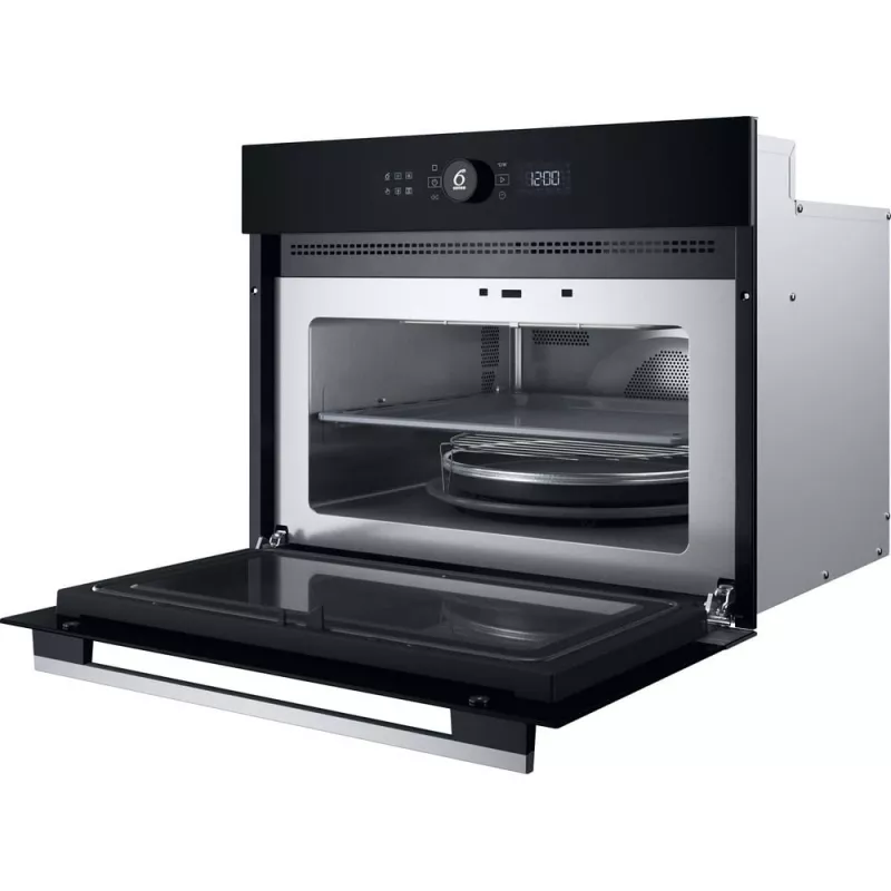 Whirlpool WMW57DHMX melna, nerūsējošais tērauds Kombinētā mikroviļņu krāsns Iebūvējama 40 L 900 W