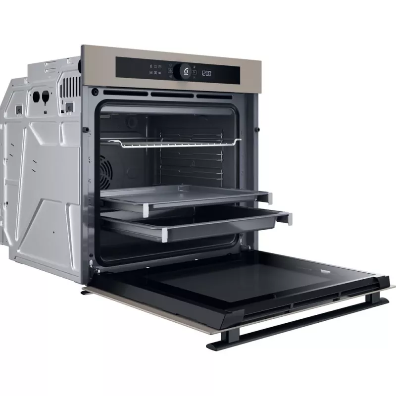 Iebūvējamā cepeškrāsns WHIRLPOOL WOI4S8HM2SEA 6th Sense Hid Steam+ Urban Beige
