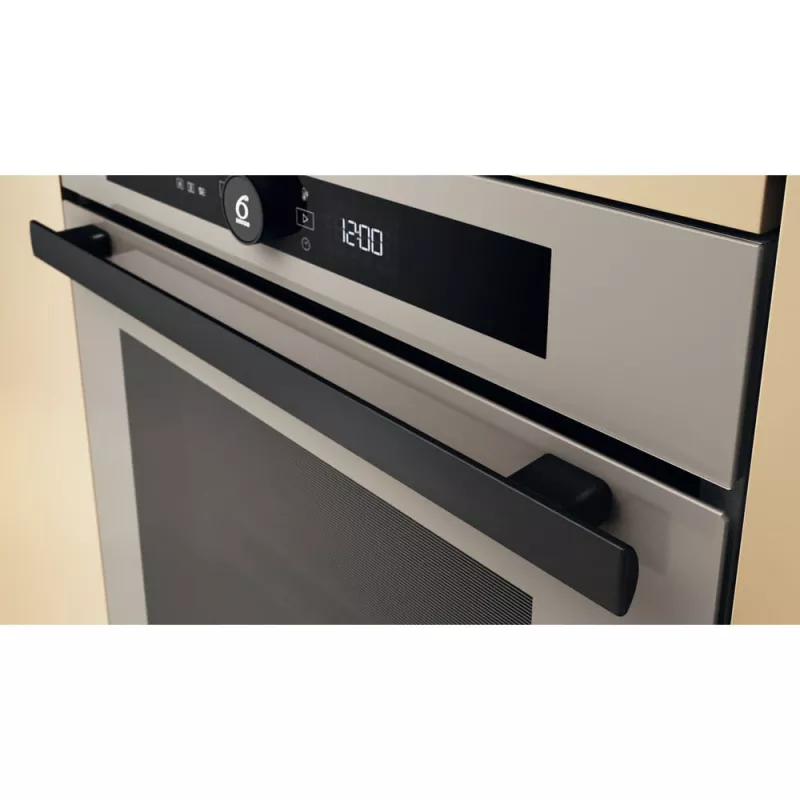 Iebūvējamā cepeškrāsns WHIRLPOOL WOI4S8HM2SEA 6th Sense Hid Steam+ Urban Beige