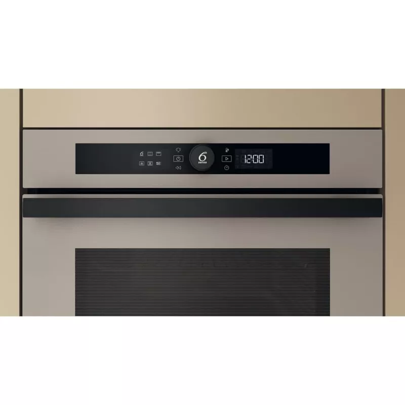 Iebūvējamā cepeškrāsns WHIRLPOOL WOI4S8HM2SEA 6th Sense Hid Steam+ Urban Beige