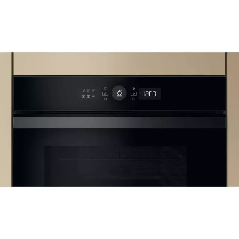 Iebūvējamā cepeškrāsns Whirlpool WOI4S8PM0SBA 73 L melna elektriska skārienvadība