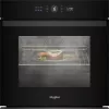 Iebūvējamā cepeškrāsns Whirlpool WOI4S8PM0SBA 73 L melna elektriska skārienvadība