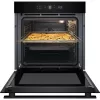Iebūvējamā cepeškrāsns Whirlpool WOI4S8PM0SBA 73 L melna elektriska skārienvadība