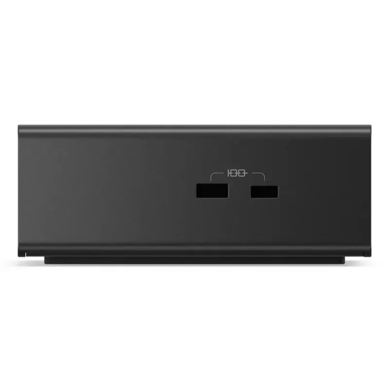 Dokstacija Lenovo ThinkPad USB4 Smart Dock 5500 — USB4 resursdators, 4x USB-A Gen2, HDMI, Gigabit Ethernet, 135W adapteris, Eclipse Melns