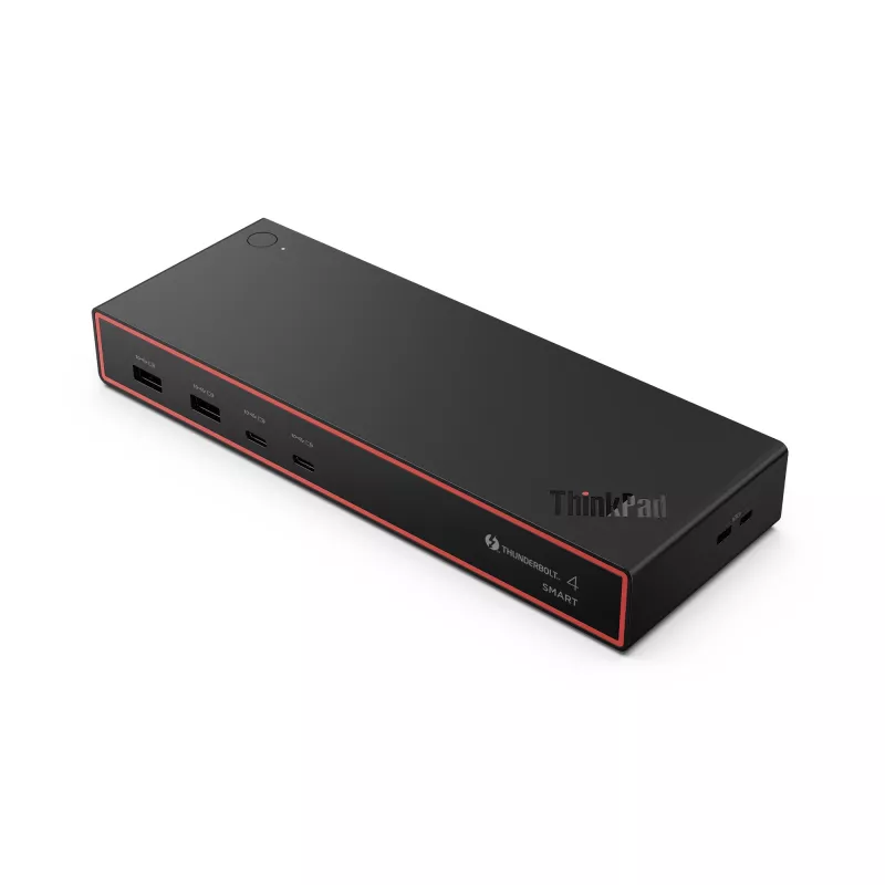 Lenovo ThinkPad Thunderbolt 4 Smart Dock Gen2 7500 Vadu Melns 100W Strāvas Piegāde 2500Mbit/s