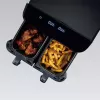 Karstā gaisa fritieris Maestro MR-758, ar diviem groziem 2×4,5 L ietilpība, 1400–1800 W, regulējama 80–200°C, 8 programmas, 30 min taimeris