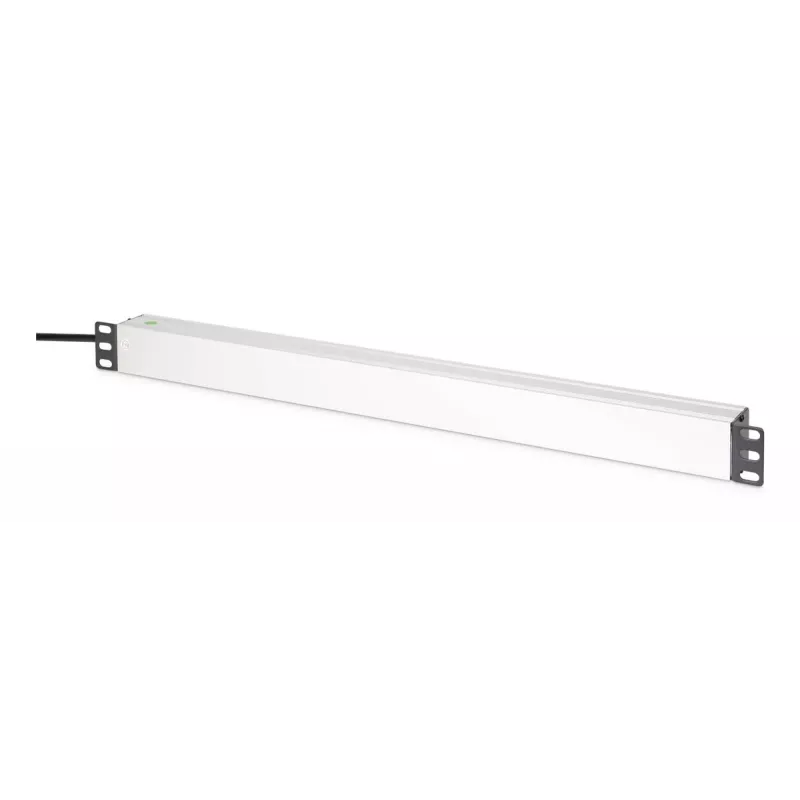 DIGITUS PDU - Alumīnija statnē montējams frekvenču filtrs 2 m 16 A 3600 W 230 V maiņstrāva 50/60 Hz 7x drošības 2x kontaktligzda