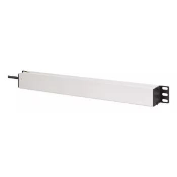 DIGITUS PDU - 1U alumīnija statīvā montējams 8x drošības ligzda 1x ligzda 16A 230VAC 50/60Hz IEC C20 spraudnis
