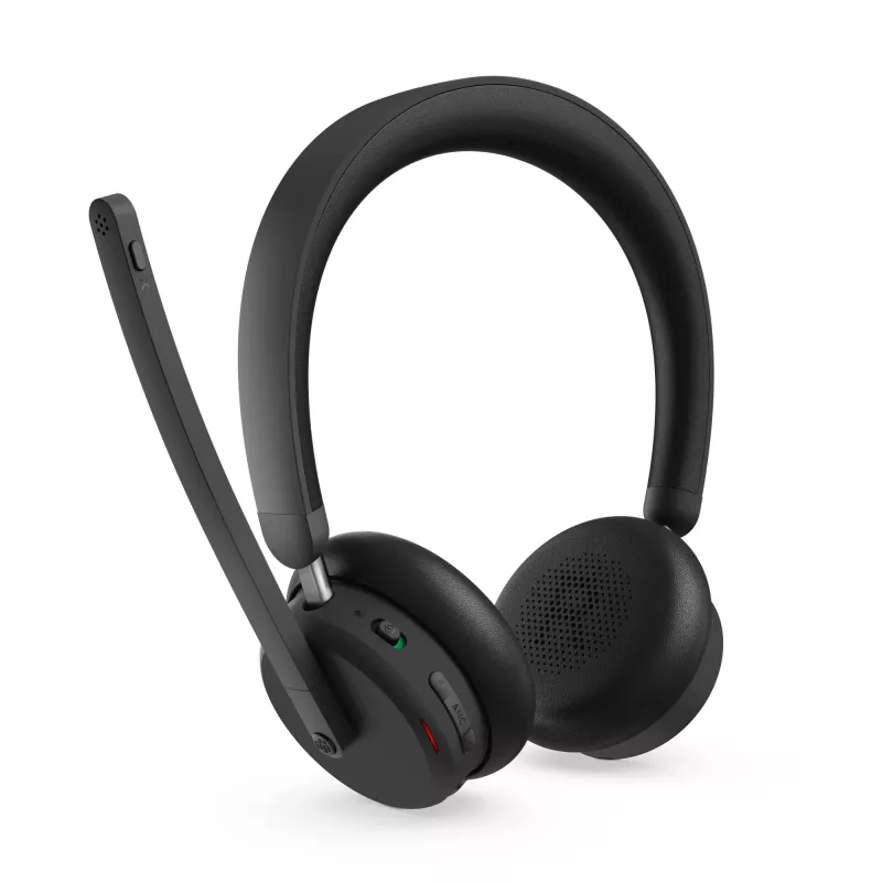 Lenovo ANC Headset 6550 Wireless Head-band Office/Call center USB Type-C Bluetooth Melns