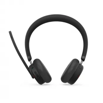Lenovo 6550 austiņas Bezvadu Galvas saite Birojs/Zvanu centrs USB Type-C Bluetooth Melns