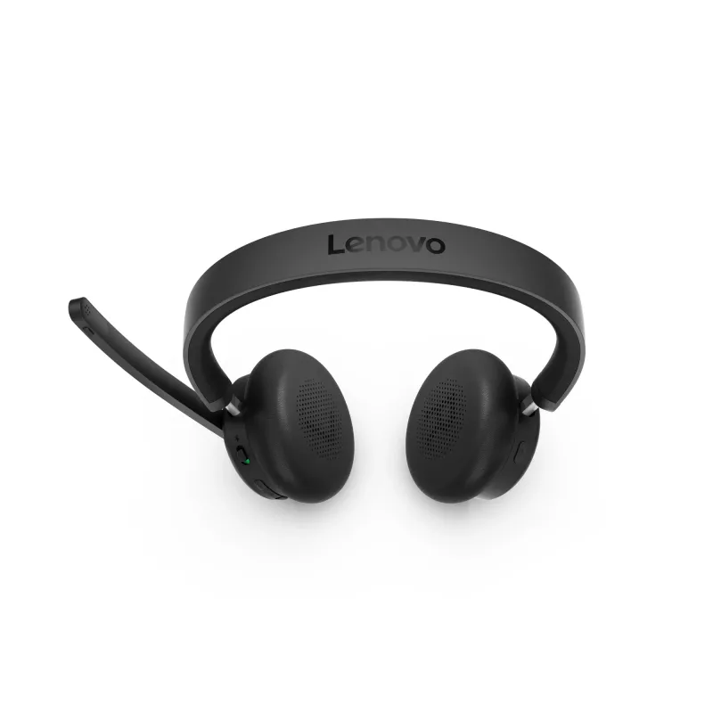 Lenovo 6550 austiņas Bezvadu Galvas saite Birojs/Zvanu centrs USB Type-C Bluetooth Melns