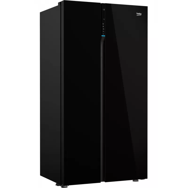 Beko GN163140ZGBN blakus-ledusskapis Brīvi stāvošs 558 L Melns