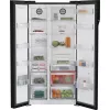 Beko GN163140ZGBN blakus-ledusskapis Brīvi stāvošs 558 L Melns