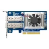 QNAP QXG-25G2SF-E810 tīkla karte Iekšēja Optiskā šķiedra 25000 Mbit/s