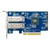 QNAP QXG-25G2SF-E810 tīkla karte Iekšēja Optiskā šķiedra 25000 Mbit/s