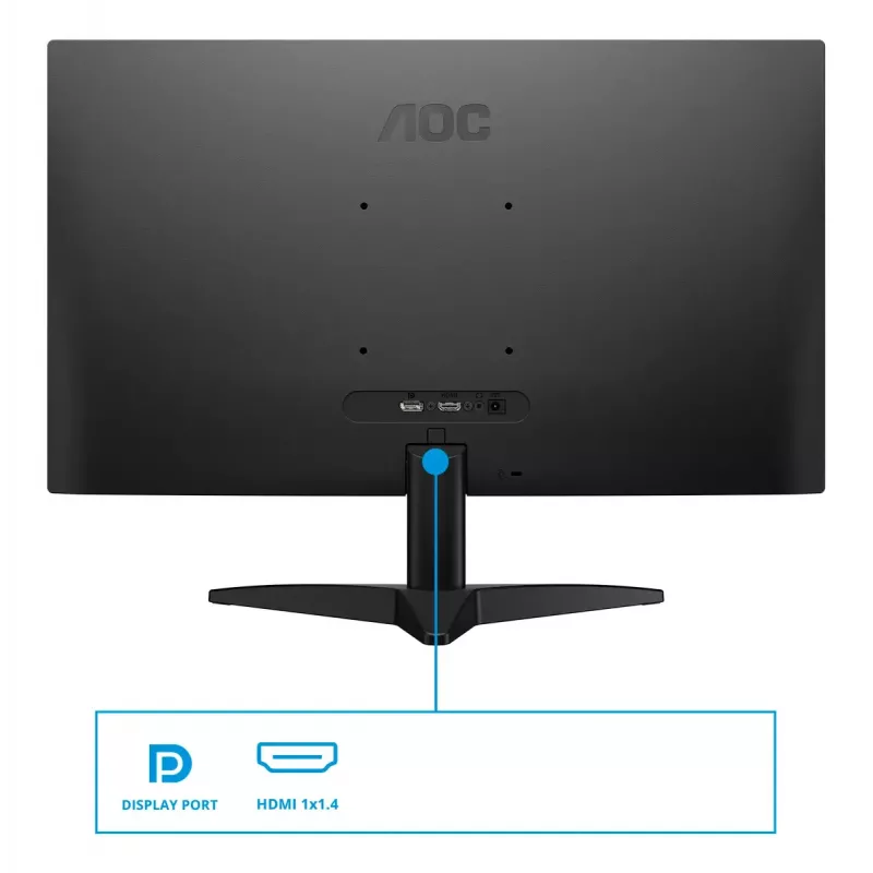 AOC B3 24B36X datora monitors 60,5 cm (23,8 collas) 1920 x 1080 pikseļi Full HD LED melns
