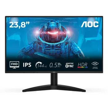 AOC B3 24B36X datora monitors 60,5 cm (23,8 collas) 1920 x 1080 pikseļi Full HD LED melns