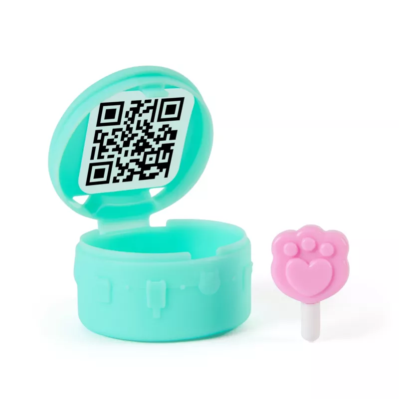 Rotaļu figūra Gabby's Dollhouse Cakey Cat's saldā balkona piedzīvojums Daudzkrāsains