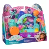 Gabby's Dollhouse: The Movie, Mercat's Aquarium Balcony, ar rotaļu figūriņu un leļļu mājas piederumiem, bērnu rotaļlietas meitenēm un zēniem vecumā no 3 gadiem
