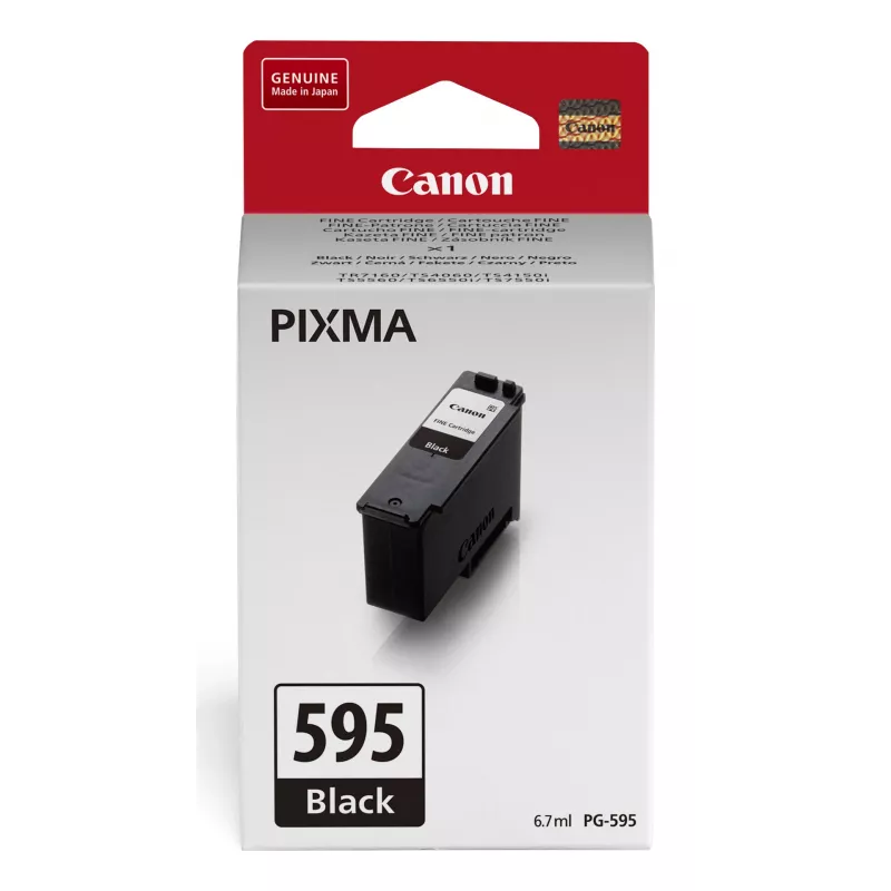 Canon PG-595 tintes kasetne 1 gab. Oriģināla melna