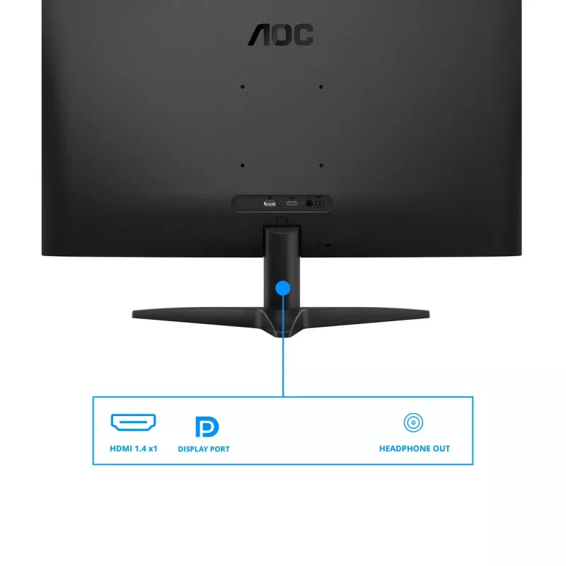 AOC B3 27B36X datora monitors 68,6 cm (27 collas) 1920 x 1080 pikseļi Full HD LED melns