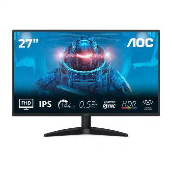 AOC B3 27B36X datora monitors 68,6 cm (27 collas) 1920 x 1080 pikseļi Full HD LED melns
