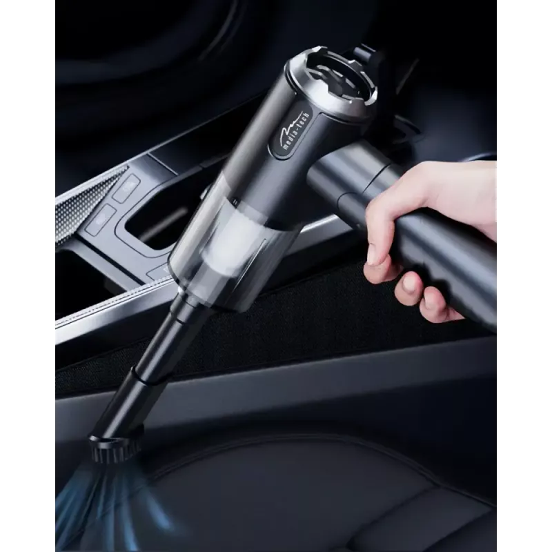Mini pūtējs MEDIA-TECH MT6538 2 IN 1 Jet Air Duster — bezvada rokas tīrītājs, 2000 mAh, 65 W, 2500 l/min, 7000 Pa