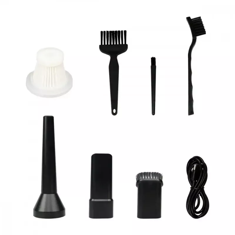 Mini pūtējs MEDIA-TECH MT6538 2 IN 1 Jet Air Duster — bezvada rokas tīrītājs, 2000 mAh, 65 W, 2500 l/min, 7000 Pa