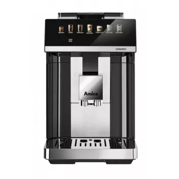 Amica Elegance CM 7011 espresso kafijas automāts, tērauda dzirnaviņas, integrēta piena putošanas sistēma