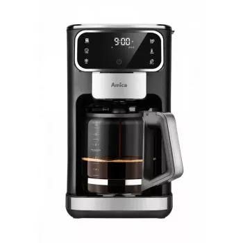 Amica CD2011 pilienu kafijas automāts ar LED displeju, 1100 W, 1,8 l, 6 tases, melns