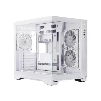 Chieftec GM-30W-TG-OP datora korpuss Cube balta