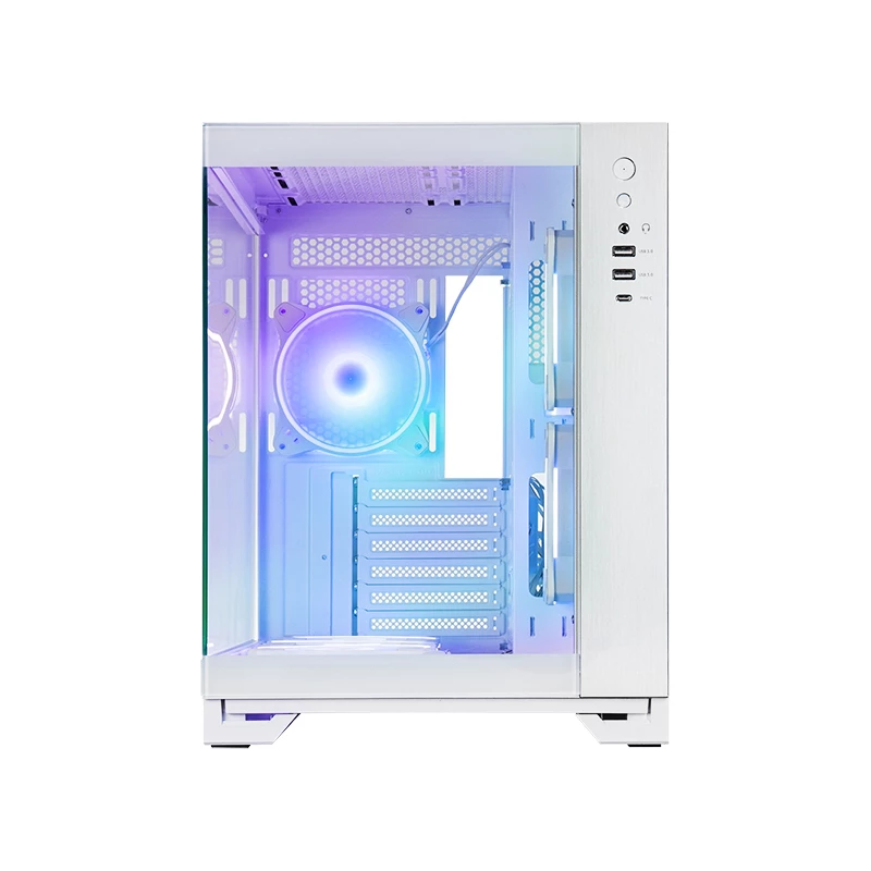 Chieftec GM-30W-TG-OP datora korpuss Cube balta