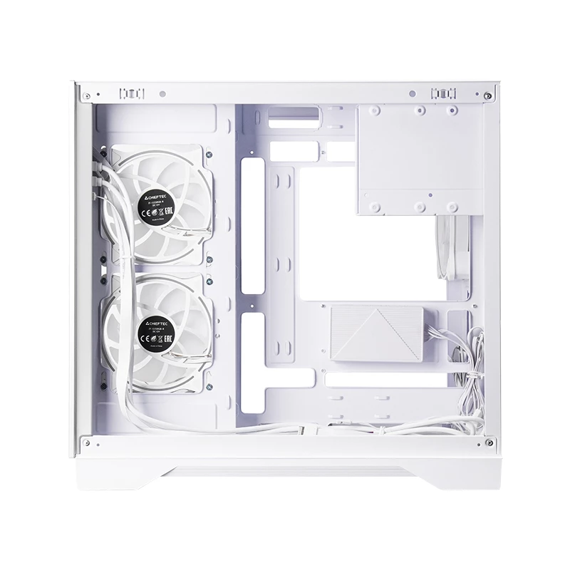 Chieftec GM-30W-TG-OP datora korpuss Cube balta