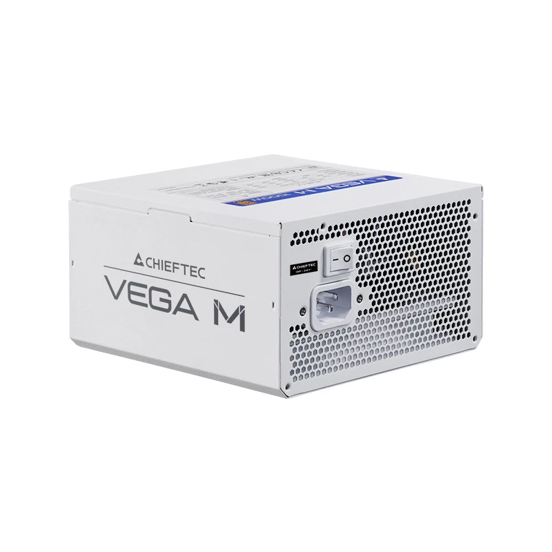 Chieftec Vega PPG-750-CW barošanas bloks 750 W 24-pin ATX ATX Balts